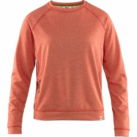 Fjallraven High Coast Sweater Red Singapore For Women (SG-421282)